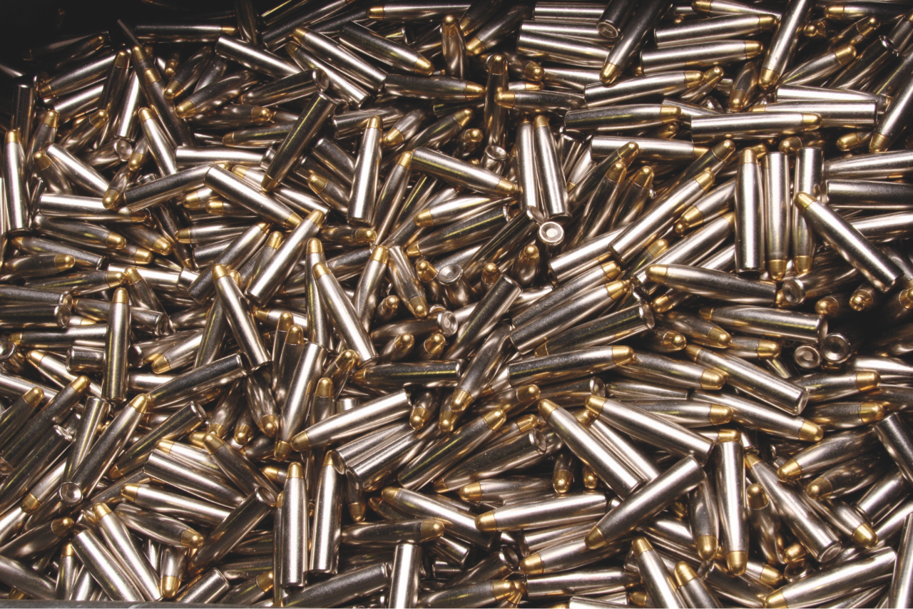 bundle of rifle cartridges